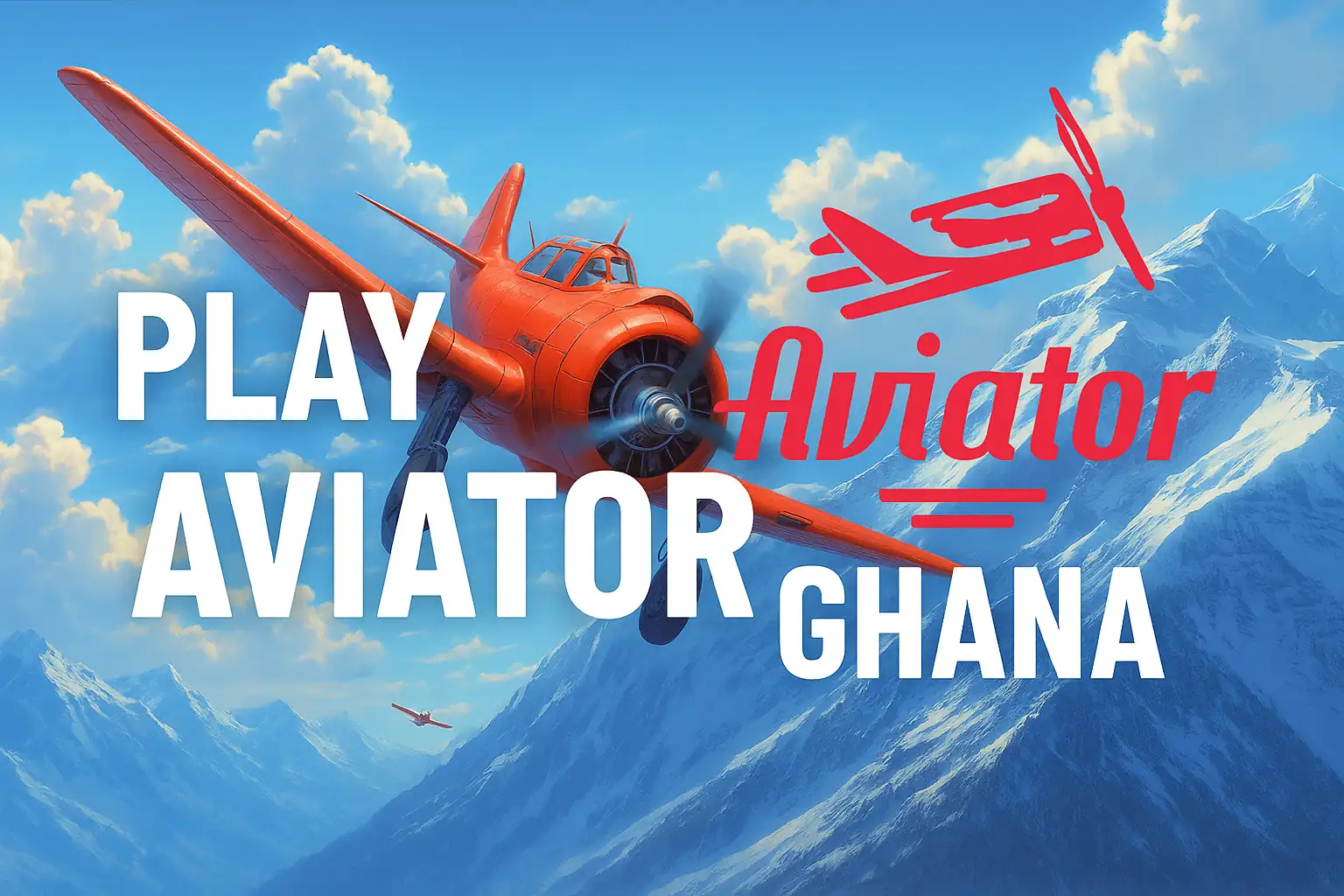 The plane in flight, illustrating Aviator game mechanics